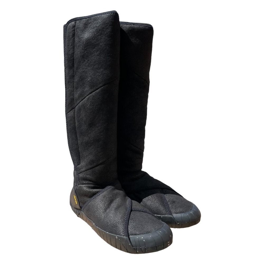 Vibram Furoshiki Shearling High Boots Women's Black Size S (38/39) (SZ 7.5) - Picture 2 of 8
